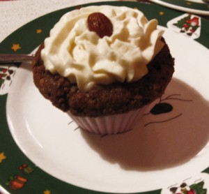 Cinnamon Cupcake mit Zuckerbrot-Topping 02