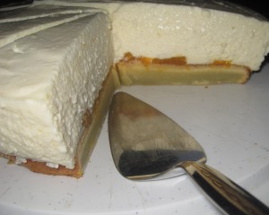Käse Sahne Kuchen mit Mandarinen 06