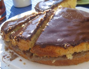 Schoko-Bananenpudding-Kuchen 03